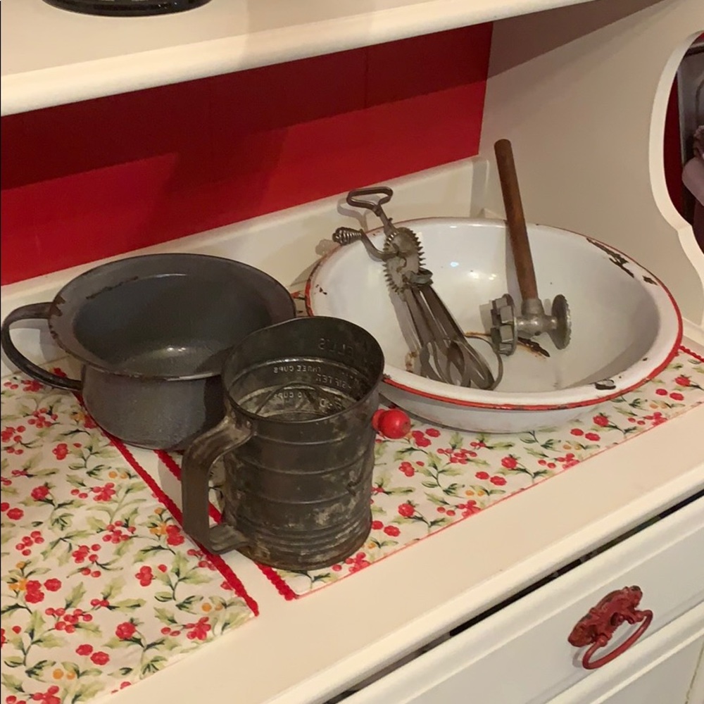 OLD Vintage accessories--Great for decorating!!